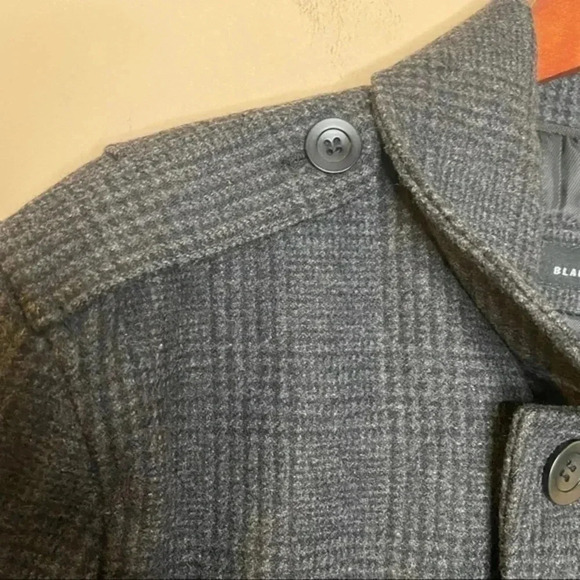 Black Rivet Glen Check Wool Blends Gray Winter Jacket Size XL - Picture 7 of 12